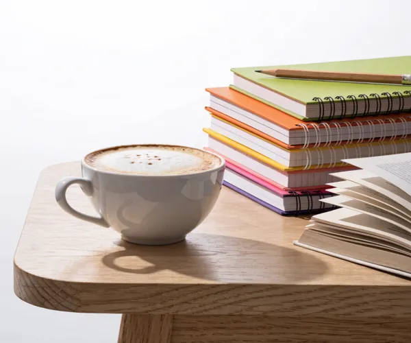 Café y espacio de lectura en Mundo D' Papel